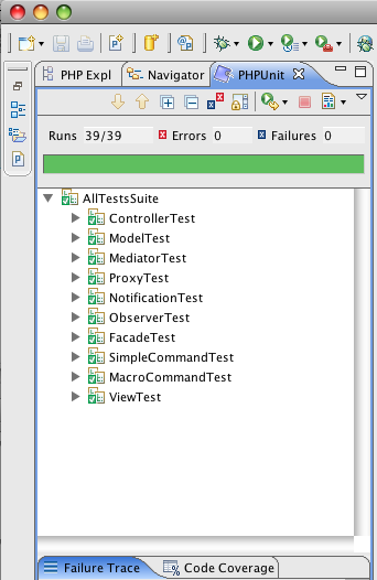 PureMVC PHP Standard Unit Tests